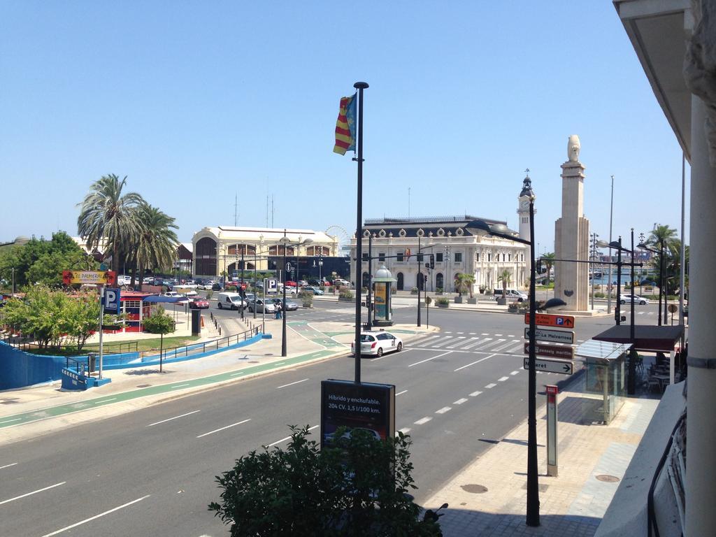 Balcon Al Mar Hotel Valencia Bagian luar foto